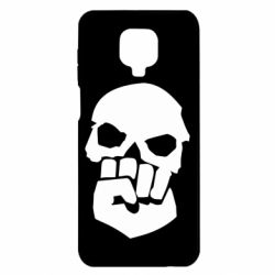 Чехол для Xiaomi Redmi Note 9S/9Pro/9Pro Max Skull and Fist - PrintSalon