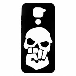 Чехол для Xiaomi Redmi Note 9/Redmi 10X Skull and Fist - PrintSalon