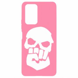 Чехол для Xiaomi Redmi Note 10 Pro Skull and Fist - PrintSalon