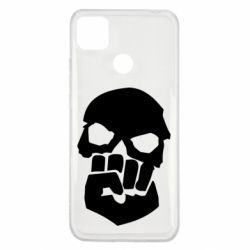 Чехол для Xiaomi Redmi 9c Skull and Fist - PrintSalon