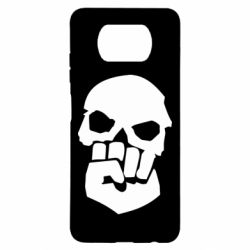 Чехол для Xiaomi Poco X3 Skull and Fist - PrintSalon