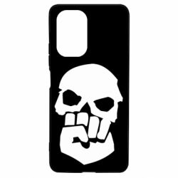 Чехол для Xiaomi Poco F3/K40 Skull and Fist - PrintSalon
