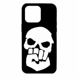 Чехол для iPhone 14 Pro Max Skull and Fist - PrintSalon