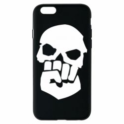 Чехол для iPhone 6/6S Skull and Fist - PrintSalon