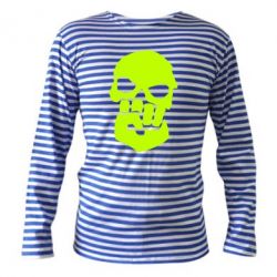 Тельняшка с длинным рукавом Skull and Fist - PrintSalon