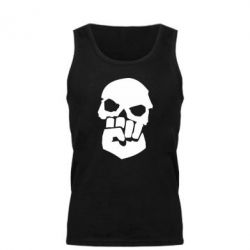 Мужская майка Skull and Fist - PrintSalon