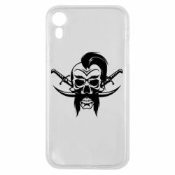 Чехол для iPhone XR Skull of a Cossack