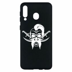 Чохол для Samsung M30 Skull of a Cossack-PrintSalon Чохол для Samsung M30 Skull of a Cossack