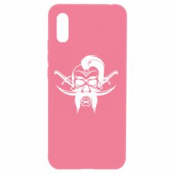 Чехол для Xiaomi Redmi 9a Skull of a Cossack-PrintSalon Чехол для Xiaomi Redmi 9a Skull of a Cossack