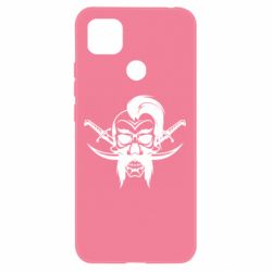 Чехол для Xiaomi Redmi 9c Skull of a Cossack-PrintSalon Чехол для Xiaomi Redmi 9c Skull of a Cossack