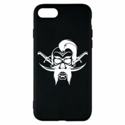 Чехол для iPhone 8 Skull of a Cossack-PrintSalon Чехол для iPhone 8 Skull of a Cossack