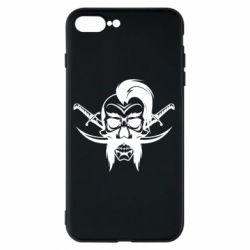 Чехол для iPhone 8 Plus Skull of a Cossack-PrintSalon Чехол для iPhone 8 Plus Skull of a Cossack