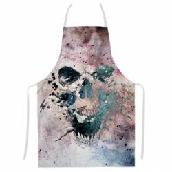 Фартух з 3D принтом Skull texture - PrintSalon