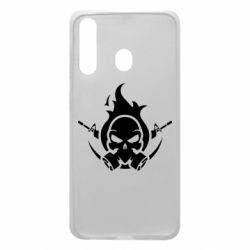 Чехол для Samsung A60 Skull with weapons - PrintSalon