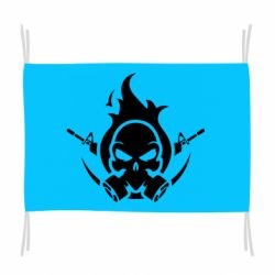 Прапор Skull with weapons
