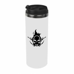 Термокружка Skull with weapons - PrintSalon