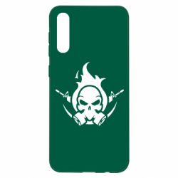 Чехол для Samsung A50 Skull with weapons - PrintSalon