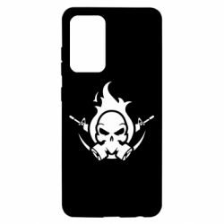 Чехол для Samsung A52 5G Skull with weapons - PrintSalon