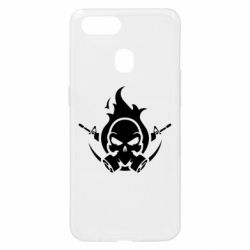 Чехол для Oppo A5s/A12 Skull with weapons - PrintSalon