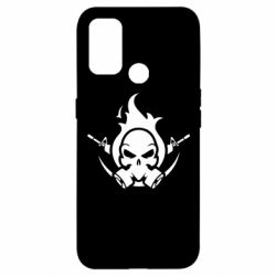 Чехол для Oppo A53/A32/A33 Skull with weapons - PrintSalon