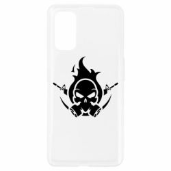 Чехол для Realme 7 Pro Skull with weapons - PrintSalon