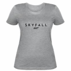 Жіноча футболка Skyfall 007 - PrintSalon