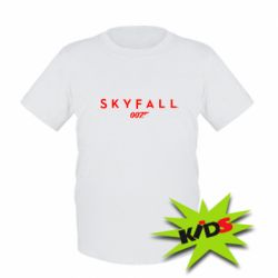 Дитяча футболка Skyfall 007 - PrintSalon