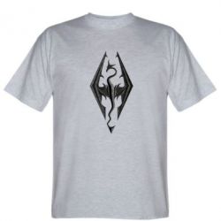 Чоловіча футболка Stedman Skyrim Logo 3D - PrintSalon