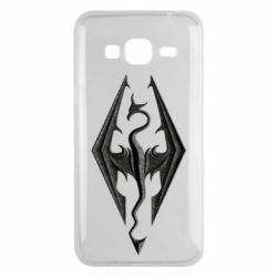 Чохол для Samsung J3 2016 Skyrim Logo 3D - PrintSalon