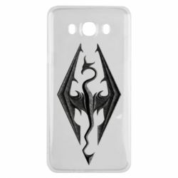 Чохол для Samsung J7 2016 Skyrim Logo 3D - PrintSalon