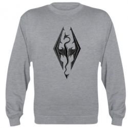 Світшот Skyrim Logo 3D - PrintSalon