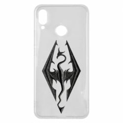 Чохол для Huawei P Smart Plus 2018 Skyrim Logo 3D - PrintSalon
