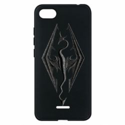 Чехол для Xiaomi Redmi 6A Skyrim Logo 3D