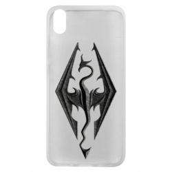 Чохол для Xiaomi Redmi 7A Skyrim Logo 3D - PrintSalon