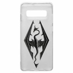 Чохол для Samsung S10+ Skyrim Logo 3D - PrintSalon