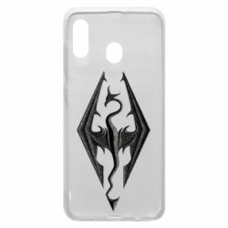 Чохол для Samsung A20 Skyrim Logo 3D - PrintSalon