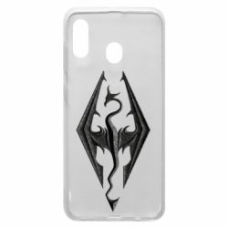 Чохол для Samsung A30 Skyrim Logo 3D - PrintSalon