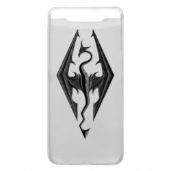Чохол для Samsung A80 Skyrim Logo 3D - PrintSalon