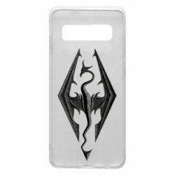 Чохол для Samsung S10 Skyrim Logo 3D - PrintSalon