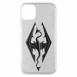 Чохол для iPhone 11 Pro Skyrim Logo 3D - PrintSalon
