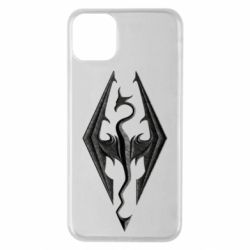 Чехол для iPhone 11 Pro Max Skyrim Logo 3D