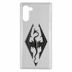 Чохол для Samsung Note 10 Skyrim Logo 3D - PrintSalon
