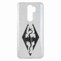 Чохол для Xiaomi Redmi Note 8 Pro Skyrim Logo 3D - PrintSalon
