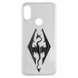Чехол для Xiaomi Redmi Note 7 Skyrim Logo 3D