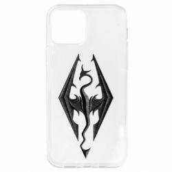 Чохол для iPhone 12 Skyrim Logo 3D - PrintSalon