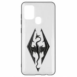 Чохол для Samsung A21s Skyrim Logo 3D - PrintSalon