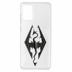 Чохол для Samsung S20+ Skyrim Logo 3D - PrintSalon