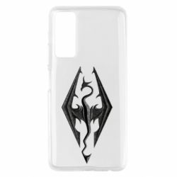 Чехол для Huawei P Smart 2021 Skyrim Logo 3D