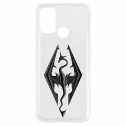 Чехол для Oppo A53/A32/A33 Skyrim Logo 3D