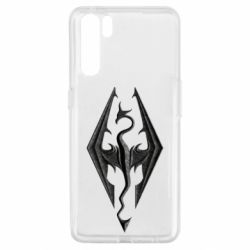 Чохол для Oppo A91 / Reno3Skyrim Logo 3D